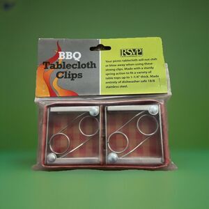 RSVP -‎ Endurance Tablecloth Clips - NEW